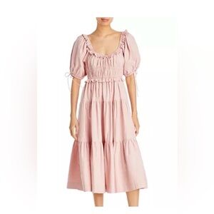 En Saison Blush Long Sleeve Dress